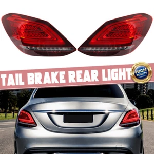LED Rear Taillight Stop Lamp For 2019-2021 Mercedes Benz Class C300 C43 C63 W205 - Foto 1 di 12