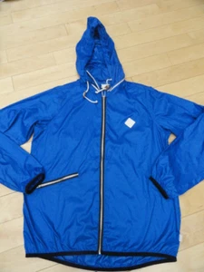 Burton Jacket Windbreaker Lightweight Hooded Sz. L Youth Full Zip Blue - Picture 1 of 10