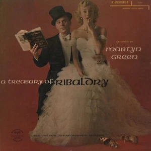 Martyn Green A Treasury Of Ribaldry Riverside Records RLP 7001 Origial Vinyl LP - Foto 1 di 2
