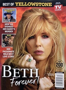 BETH DUTTON FOREVER! / KELLY REILLY of "YELLOWSTONE" 2025 TV GUIDE Magazine NEW - Picture 1 of 7