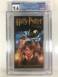 CGC Graded 9.6 Harry Potter & the Sorcerer's Stone (VHS, 2001) A+ SEAL GRADE NEW - Picture 1 of 5