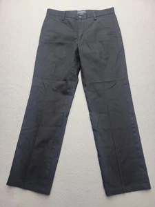 DOCKERS Men Pants 31x30 Black Khakis Cotton Blend Cambodia Button - Picture 1 of 12