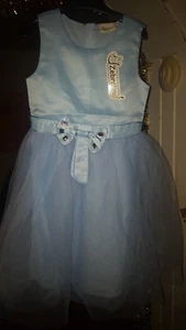 Schöne Mädchen Kleid Zebralino Gr. 128 Ab 5 auktionen portofrei - Bild 1 von 3
