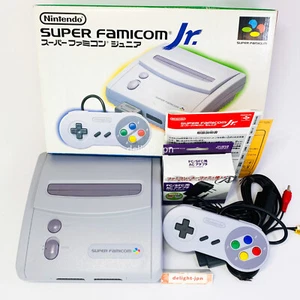 Nintendo Super Famicom Jr. SHVC-101 CONSOLE CONTROLLER AC AV JAPAN SFC SNES - Foto 1 di 24