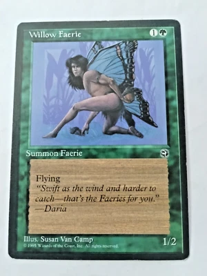 MTG Willow Faerie Homelands Regular Common - Uncirculated - Image 1 of 3