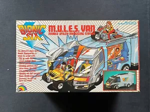 1986 Vintage Bionic SIX 6 MULES Van 100% Complete Sealed Parts Inserts Stickers - Picture 1 of 11