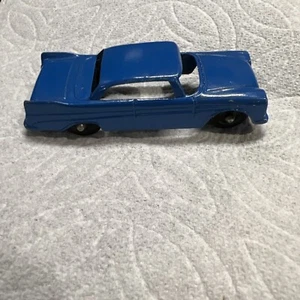 1959 Tootsie Toy 57 Plymouth 2 Door 3” long Blue - Great Preowned Condition - Picture 1 of 12