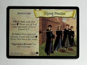 HARRY POTTER ADVENTURES AT HOGWARTS TCG CCG Flying Practice 38/80 Unplayed - Picture 1 of 2