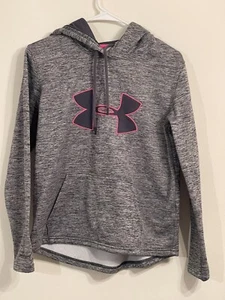 Under Armour Women Gray Pullover Hoodie M - Picture 1 of 5