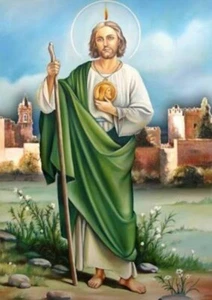Saint Jude POSTER 24 X 36 INCH Catholic ACTS SAINTS - Picture 1 of 2