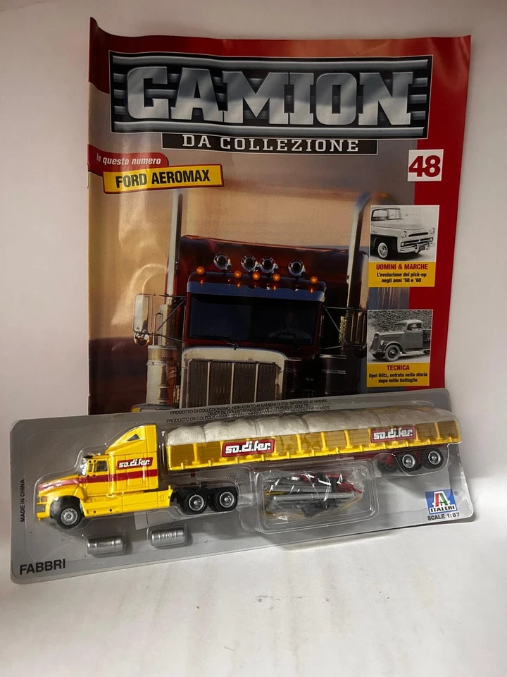 FORD AEROMAX 1:87 SO.DI.FER. USCITA 48 CAMION DA COLLEZIONE ITALERI - Immagine 1 di 2
