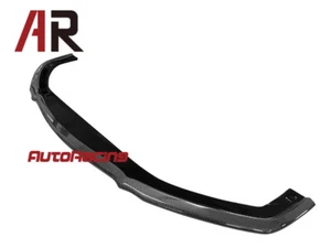 BR Style CF Carbon Fiber Front Bumper Add-on Lip For 2006-2013 Lexus IS-F Only - Picture 1 of 2