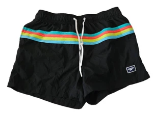 Speedo Stripped Print 14, Redondo Volley Swim Suit, Mens Size Large - Picture 1 of 6
