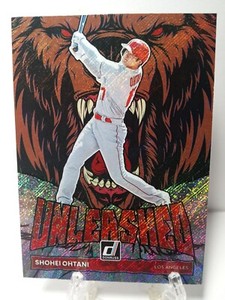 2022 Donruss baseball Shohei Ohtani Unleashed Rapture