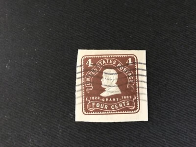 US Postal Stationary Cut Square SCOTT #U390 Used (U46) - Image 1 of 2