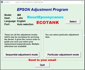 Reset Epson ET2720, ET2800, 2850, 2714,ET2550, Et4700 ET2610,4550,14000✅1Pc🔥⭐⭐⭐
