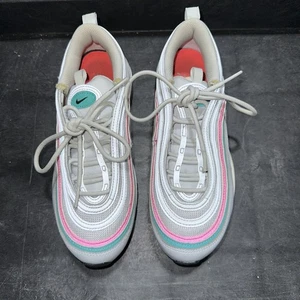 Nike Air Max 97 Women's Size 7.5 DH5093 001 Silver Beach Pink Athletic Shoes - Picture 1 of 9