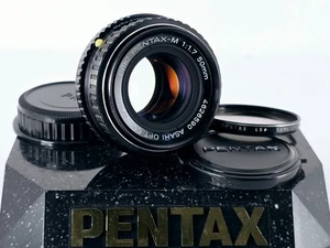 🌸[Near MINT] SMC Pentax-M 50mm F1.7 Standard MF Lens PK K Mount From JAPAN - Picture 1 of 18