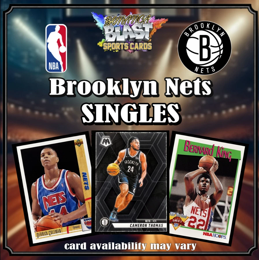 BROOKLYN NETS SINGLES ~ Multiple Players, Multiple Years ~ Volume Discounts! - Image 1 of 1