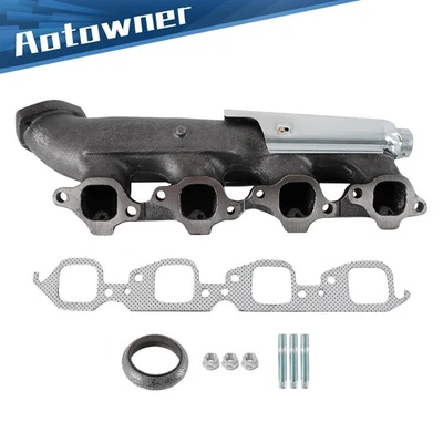 Right Exhaust Manifold w/ Gasket For Chevrolet C1500 GMC C2500 K3500 7.4L 88-95 - Image 1 of 4