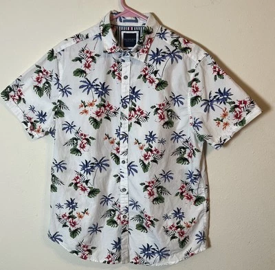Cactus Man Ricky Singh Hawaiian Shirt Mens Large Slim Fit Button Up Flip Sleeve - Image 1 of 4