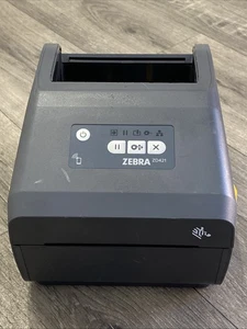 Termiczna drukarka etykiet Zebra ZD421 testowana przez USB TYLKO 9 ETYKIET WYDRUKOWANYCH - Zdjęcie 1 z 11