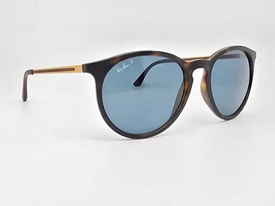 Gafas de sol Ray-Ban RB4274 marco de goma Habana lentes grises polarizadas Italia 57 mm Foto 1 de 4