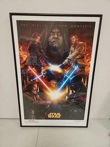 2005 Chris Trevas Star Wars Celebration III Print 181/250 Signed Framed 16x24*** - Picture 1 of 6