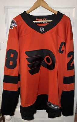 Claude Giroux Philadelphia Flyers 2019 NHL Stadium Series Jersey Mens 2XL - Image 1 of 4