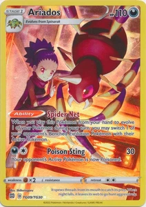 UR-01 Holo Ariados TG09/TG30 Ultra Raro SWSH09: Brilliant Stars Trainer Gallery - Imagen 1 de 1
