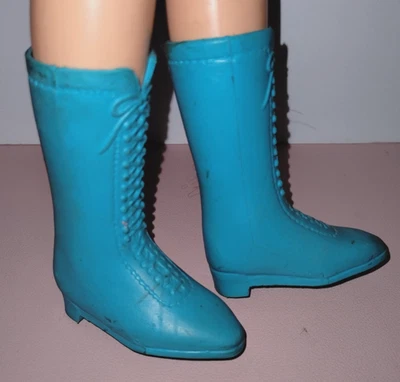 Ideal Crissy Familia Muñeca Aqua Original Botas con Cordones Zapatos Foto 1 de 4
