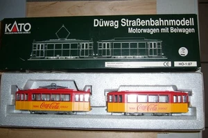 Kato Düwag Straßenbahn H0 CocaCola - Bild 1 von 7