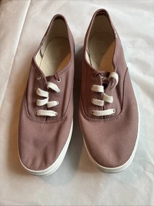 Keds hellbraun/lila Dream Foam Damen-Schnürschuhe Canvas Größe 10 - Bild 1 von 5