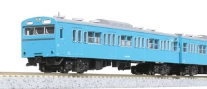 KATO Scala N Ferrovie Nazionali Periodo 103 SERIE SkyBlue Set 4 carrozze 10-1743A - Foto 1 di 5