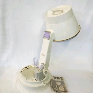 Vintage GE Fashion Mist Haartrockner F5HD53 Tischplatte harte Haube tragbar funktioniert - Bild 1 von 17