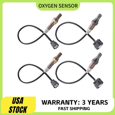 4X Up&Downstream Oxygen O2 Sensor For 2006 -2008 Jaguar S-Type 3.0L V6 4.2L V8 Foto 1 de 4
