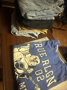 Boys Pants Shorts And Shirt 8-9 Gap, Cat & Jack True Religion Abercrombie Lot 8 - Picture 1 of 14