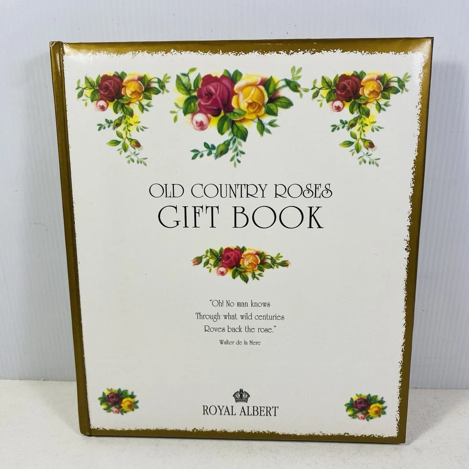 Old Country Roses Gift Book by Royal Albert Hardcover Not Used - Image 1 of 4