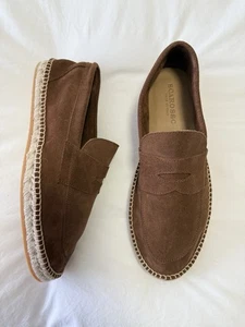 Scarosso | Alpargatas de gamuza castaño para hombre talla (43 UE) (10 EE. UU.) | NUEVAS SIN CAJA - Imagen 1 de 10