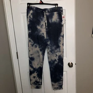 Karen Kane Batik Jogginghose Blau Weiß Gr. XL Neu - Bild 1 von 2