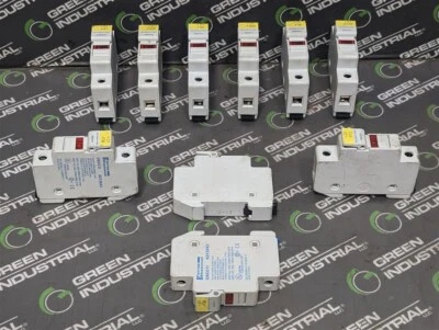 Б/У лот из 10 держателей предохранителей Ferraz Shawmut USCC1L X213943 600 В переменного тока 30 А красные - Изображение 1 из 4