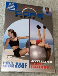 GUNNAR PETERSON CORE SECRETS CORE TRAINING + BRAND NEW DVD MOVIE - Picture 1 of 2