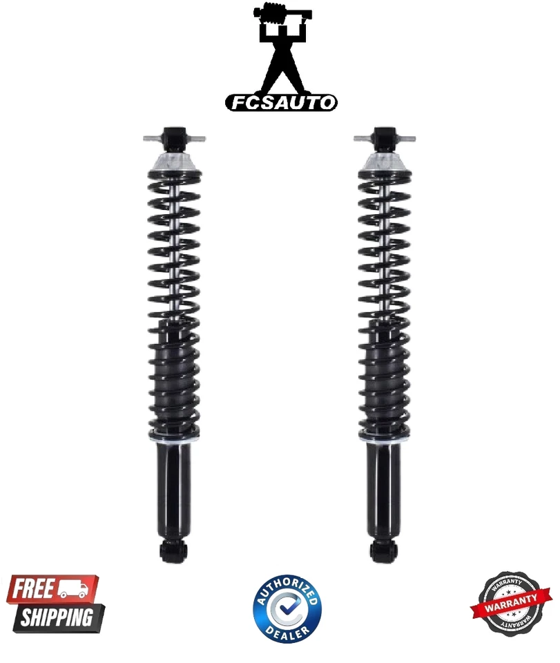 Kit de amortiguador de suspensión y muelle helicoidal trasero FCS para Cadillac GMC Chevy Foto 1 de 1