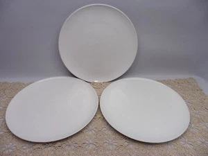 Centura by Corning Weiß Coupe Ganz Weiß Speiseteller 10" 3er Set - Bild 1 von 6