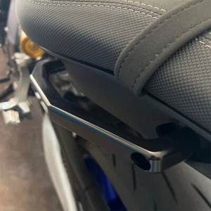 Black CNC Passenger Rear Seat Grab Bar Handle Rail For YAMAHA MT-09 SP 2021-2023 - Picture 1 of 8