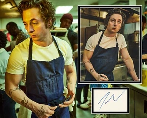 JEREMY ALLEN WHITE SIGNED THE BEAR PHOTO MOUNT - Picture 1 of 1