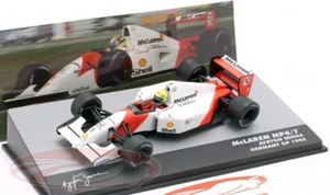 1:43 IXO 1992 Ayrton Senna Honda McLaren MP4/7 (Marlboro) w/ display case - Picture 1 of 7