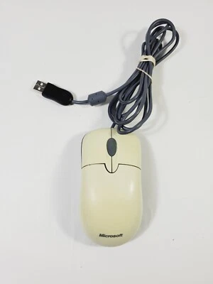 Microsoft USB Wired Optical Basic Mouse 1.0A X800898 - Image 1 of 3