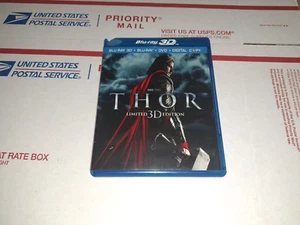 Thor Blu-Ray 3D DVD - 1 disc - Marvel avengers - Foto 1 di 4