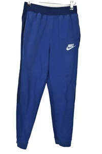 NIKE Blue Joggers size XL Boys 158-170 Cm Cotton Polyester Sportswear Gym - Picture 1 of 8